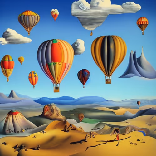 Hot Air Balloons In Cappadocia