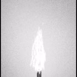 B/W Flame