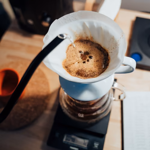 a cup of coffee