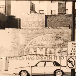 Wall of Ghosted Advertisements 