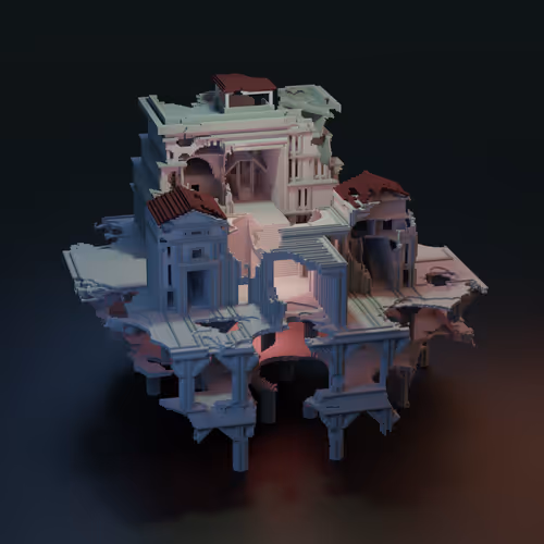 Crypto ruins