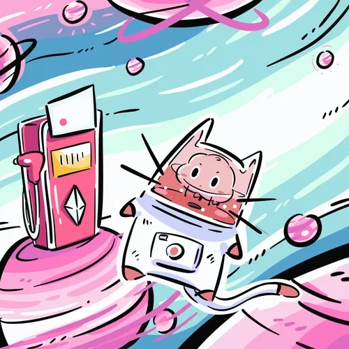 Space Cat #017