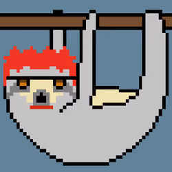 Hanging Sloths #0176