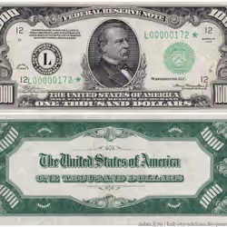 Dollars #1000