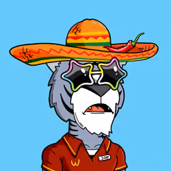 Grouchy Tiger Social Club #490