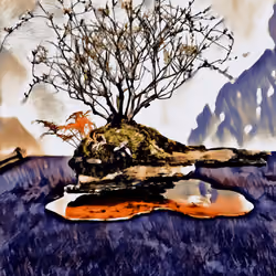 Wabi-Sabi "Bonsai”#003