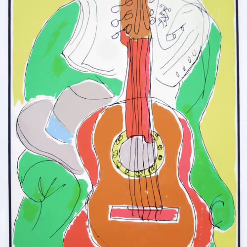 Leonard Cohen Original Painting (1of1 NFT, Winning Bid gets Original Painting Plus More LC stuff)