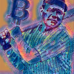 Bitcoin Babe Ruth #97