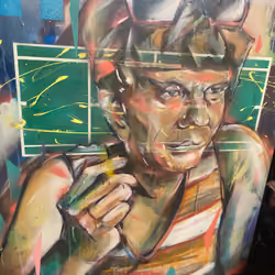 original artwork (rat race)