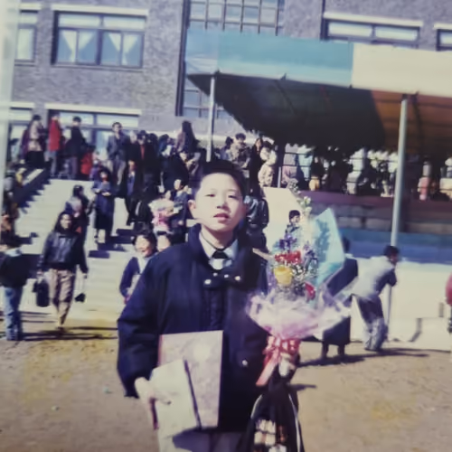 graduation photo.
