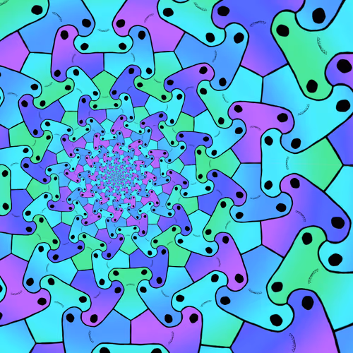 Hammerhead Shark Tesselation