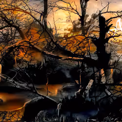 Charred Woods