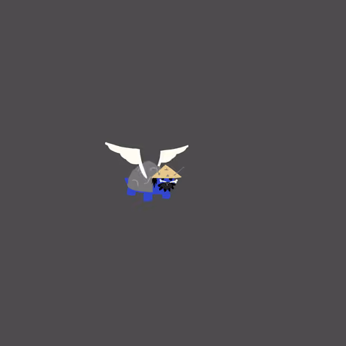 Cannibal Turtles with Wings X Shadow