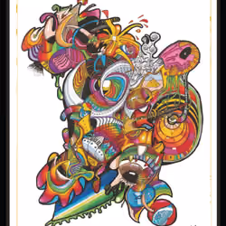 Kaleidoscopic Map — Citrine