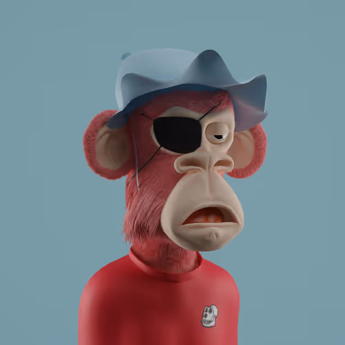3D Bored Ape Club #404
