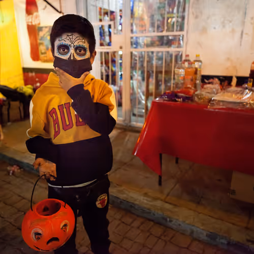 Dia de los Muertos in Mixquic, MX 8