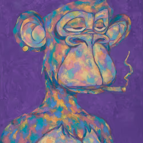 Finger Painted BAYC Derivatives