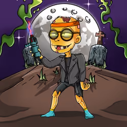 Looney Zombie #992