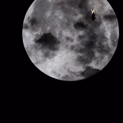 Moon in B&W