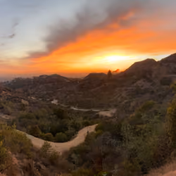 Over hollywood view