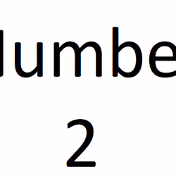 Number 2