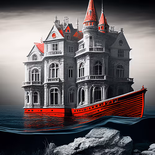 The Illusional black and red