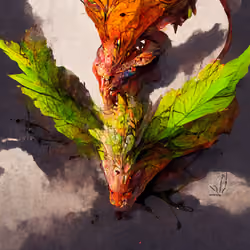 Leaf - Dragons of the Strawberry Clan