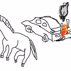 Abstract ferrari
