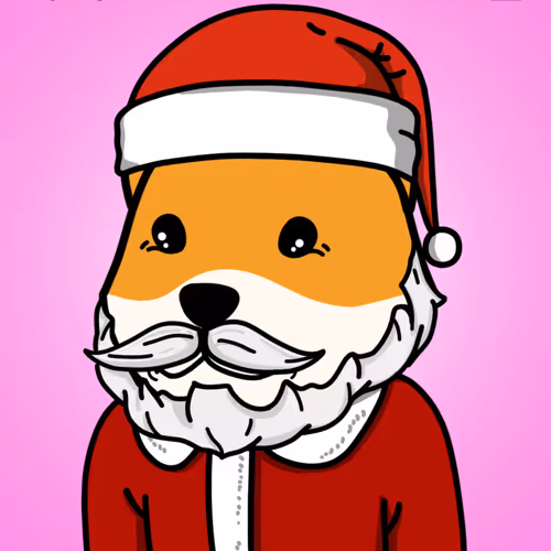santa floki nft
