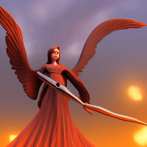 The Angel 3d
