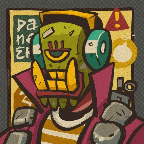 MAZKED VILLAINS #036 - BOOM MONSTER