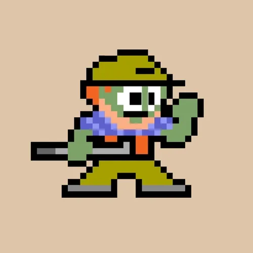 8bit Tee Time Golfer 175