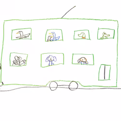 Happy Animal Tram