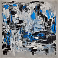 blue brushes