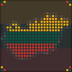 Lithuania - CryptoNations by PXLMANIA