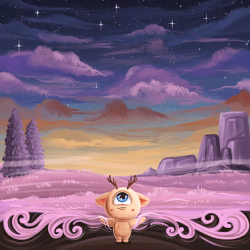 One Eye Baby Creating the World