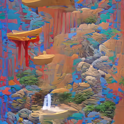 Waterfalls and puzzles  #102