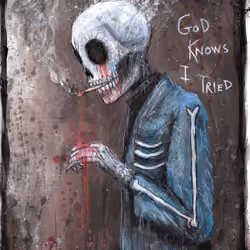 Gus Fink Studios #10 "God knows I tried"
