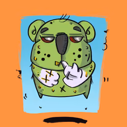 Koala zombie