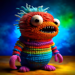 Knitted monsters #551