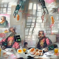 breakfast gluttony