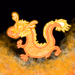 Dragon Charm #04: Fiuero [Baby Dragon from the hell]