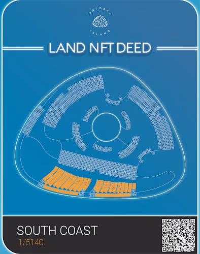 Satoshi Island Prime Land NFT       Deeds
