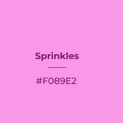 Sprinkles #f089e2