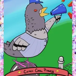 #50 - Coach Carl Pidgey - Based Ball Heroes ⚾️