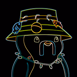 Neon Pudgy Penguin 162