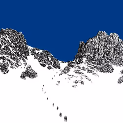 snow mountain