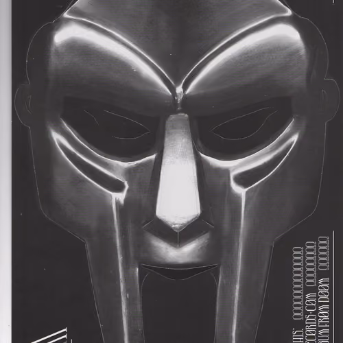 MF DOOM MASK - RARE DESIGN - 1 OF 1