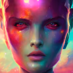 Fantasy Nebula Woman #03