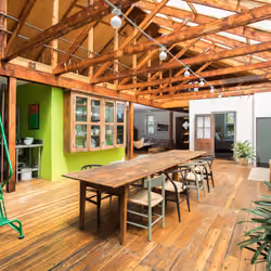 Historic laundry building turned live-work loft - Greenport, New York
